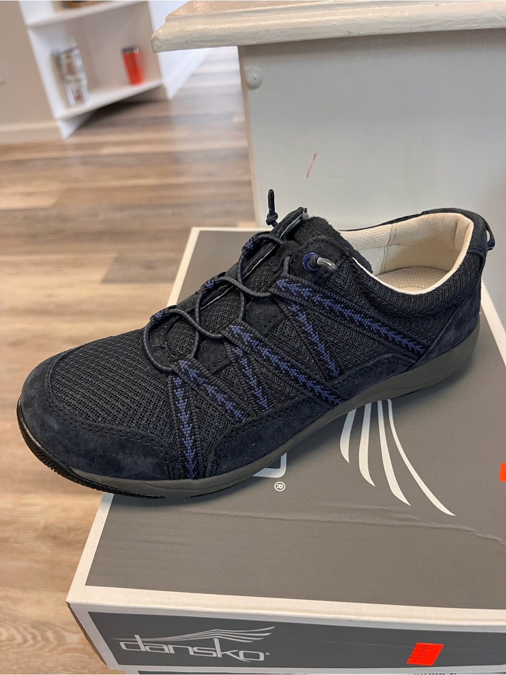 Dansko Men’s Navy and Black Athletic Lace-Up Sneaker